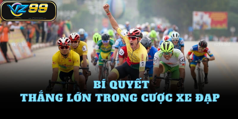 Bí quyết thắng lớn trong cược xe đạp