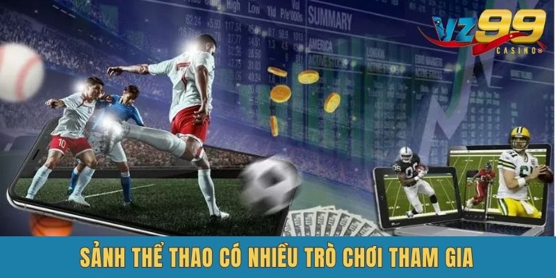 Ưu đãi bùng nổ dành cho hội viên sảnh thể thao Vz99